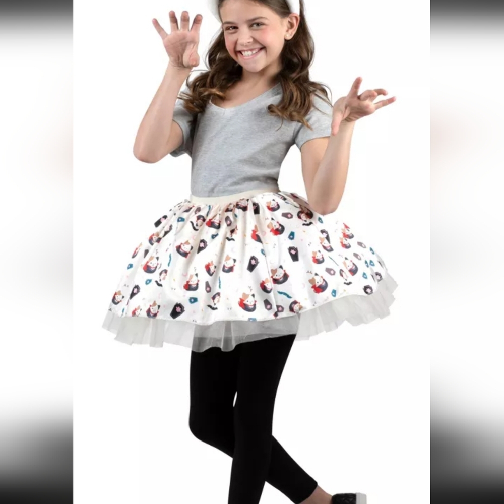 Squishmallows Cat Bat Tutu Skirt